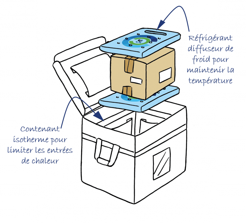 configuration conteneur isotherme pharmacie coldandco