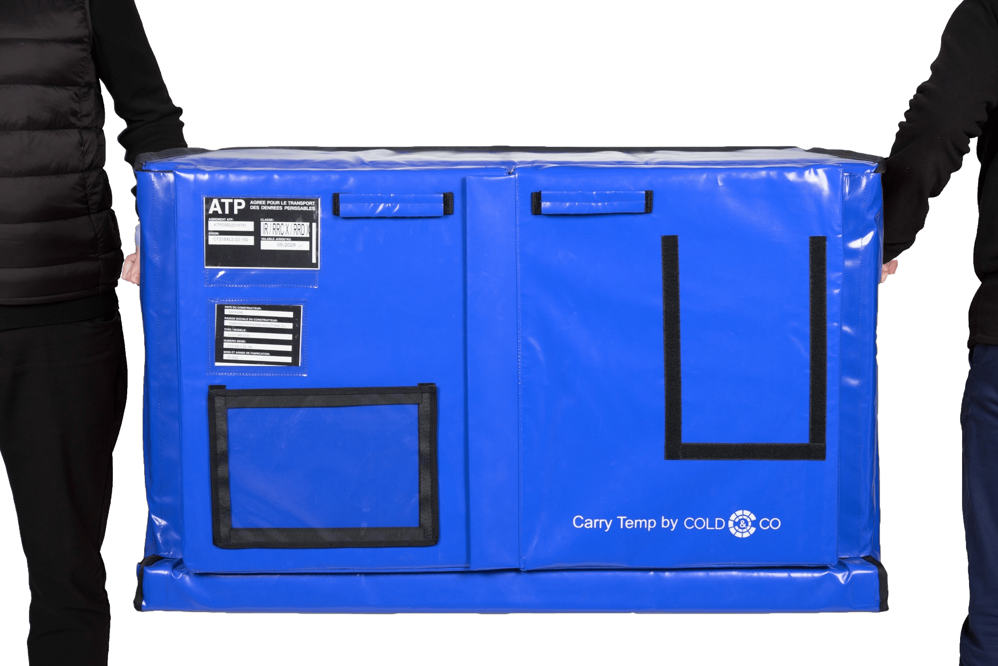 Carry temp-contener isolant-portage-produits sensibles-Cold&Co