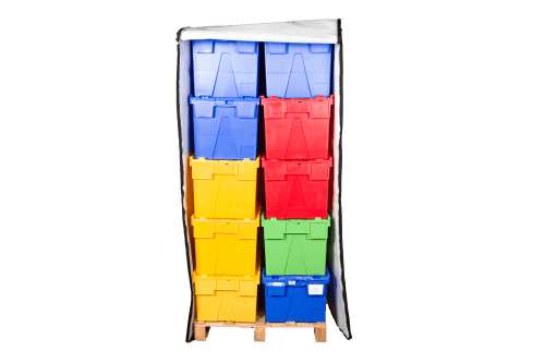 couverture isotherme-palette - livraison-caisse croco