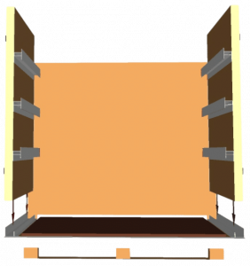 Emboitement des panneaux latéraux