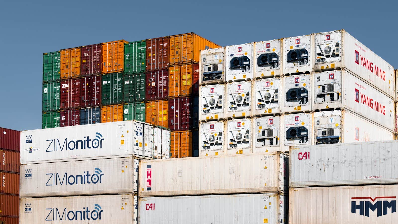 container maritime frigorifique reefer à conteneur actif